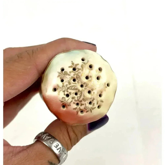 VTG Rosenthal Madeleine Bavarian Porcelain Salt and Pepper Shakers Roses Grapes - Picture 4 of 11